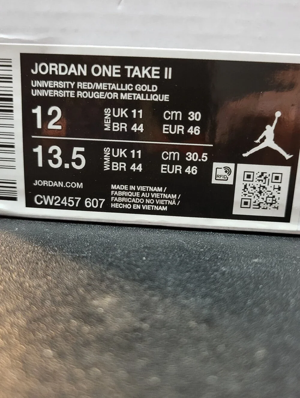 Jordan breathable red